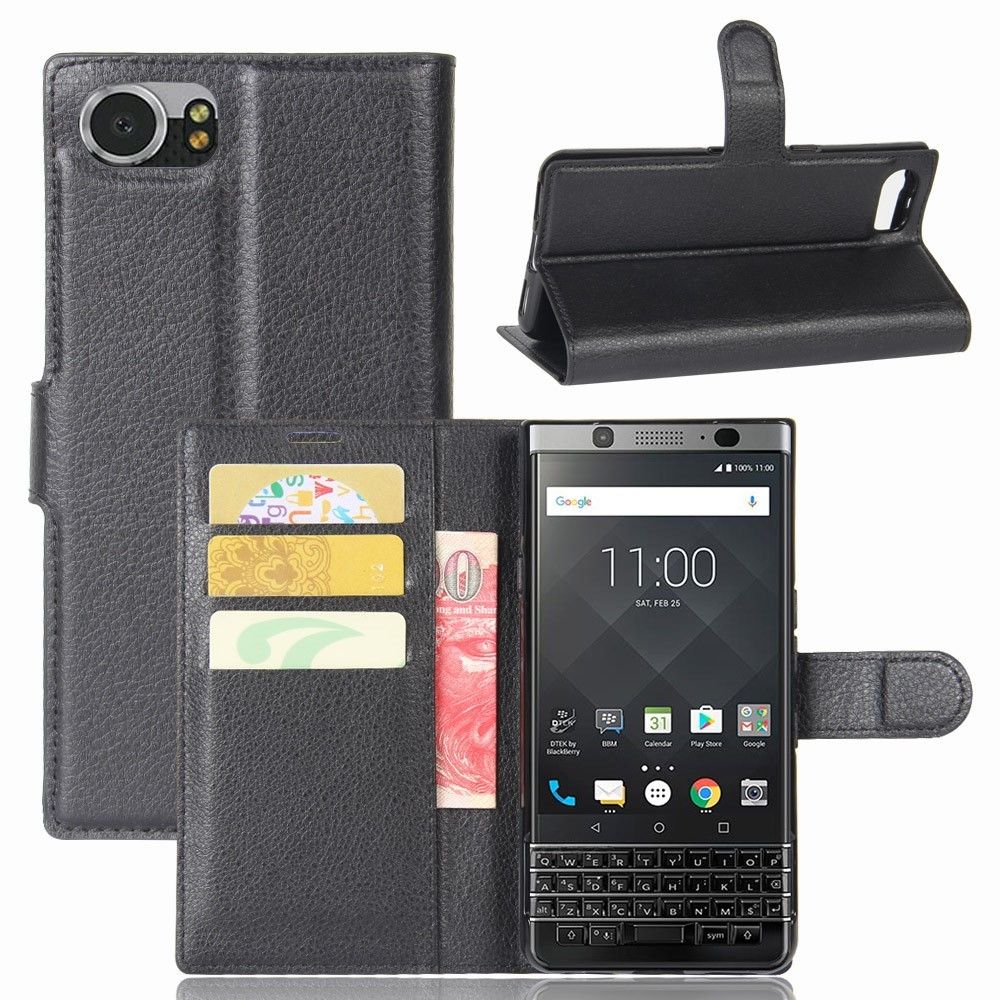 marque generique - Etui en PU pour Blackberry Keyone - Autres accessoires smartphone
