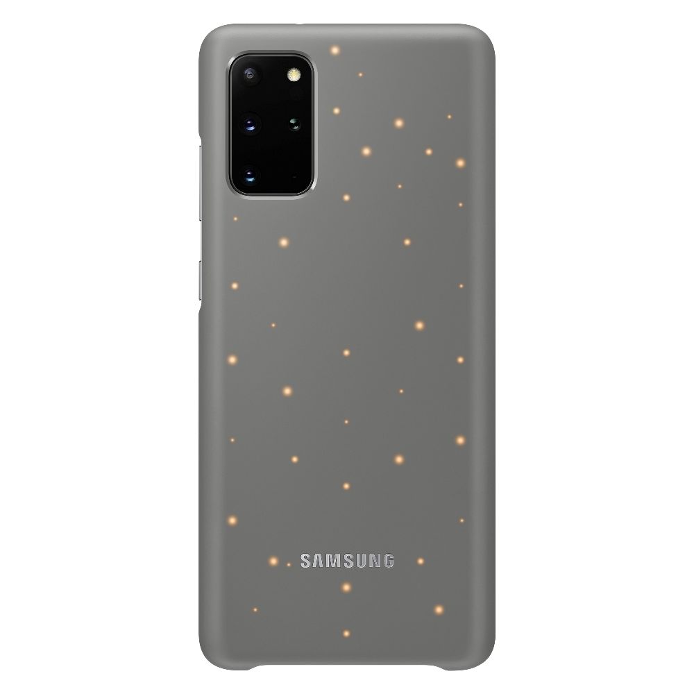 Samsung - Coque avec affichage LED pour Galaxy S20+ Gris - Coque, étui smartphone