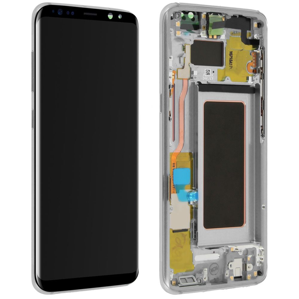 Samsung - Ecran LCD Galaxy S8 Vitre Tactile Samsung Original Argent - Autres accessoires smartphone