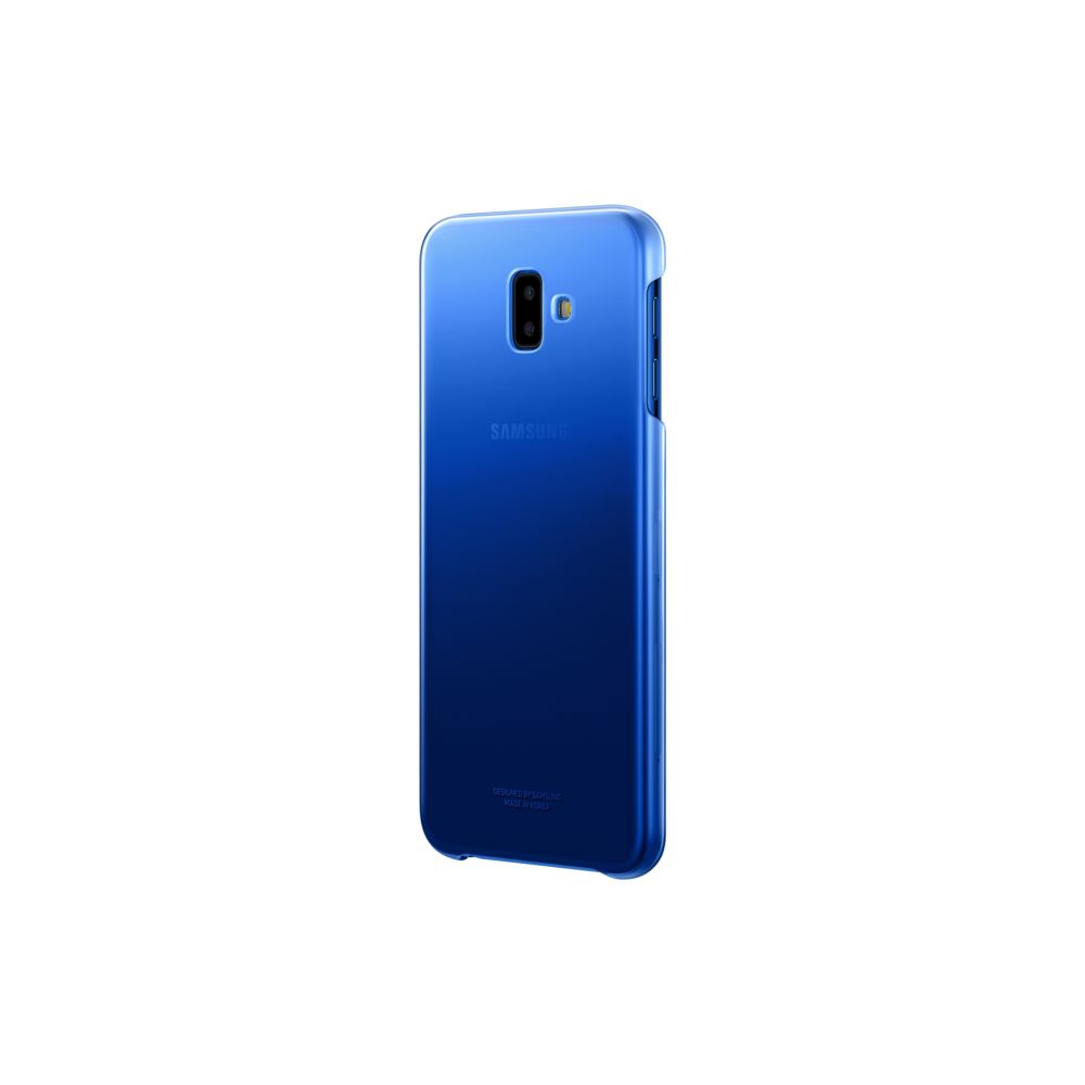 Samsung - Coque arrière Evolultion pour J6+ - Bleu - Coque, étui smartphone