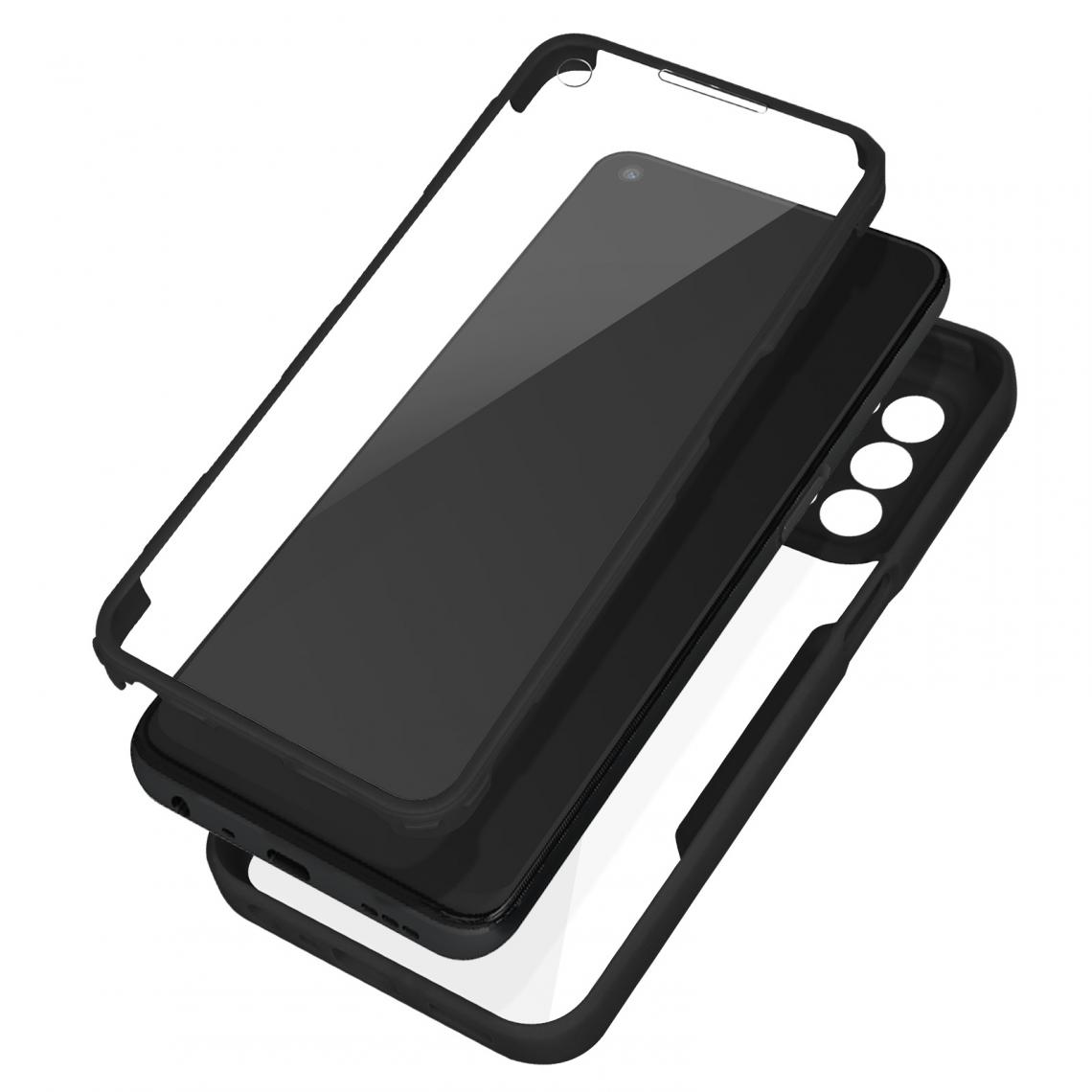 Avizar - Coque intégrale Oppo A54 et A74 5G Noir - Coque, étui smartphone