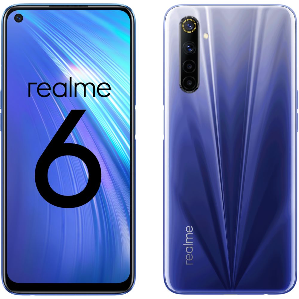 Realme - 6 - 4 / 128 Go - Bleu - Smartphone Android