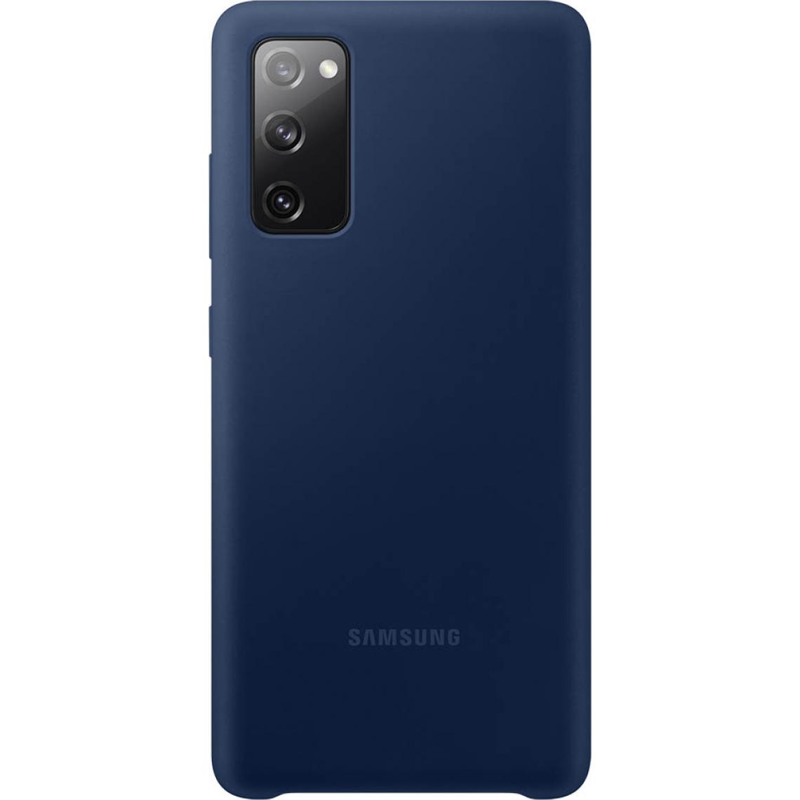 Samsung - Coque smartphone EF-PG780TN Silicone Cover Navy S20FE - Coque, étui smartphone