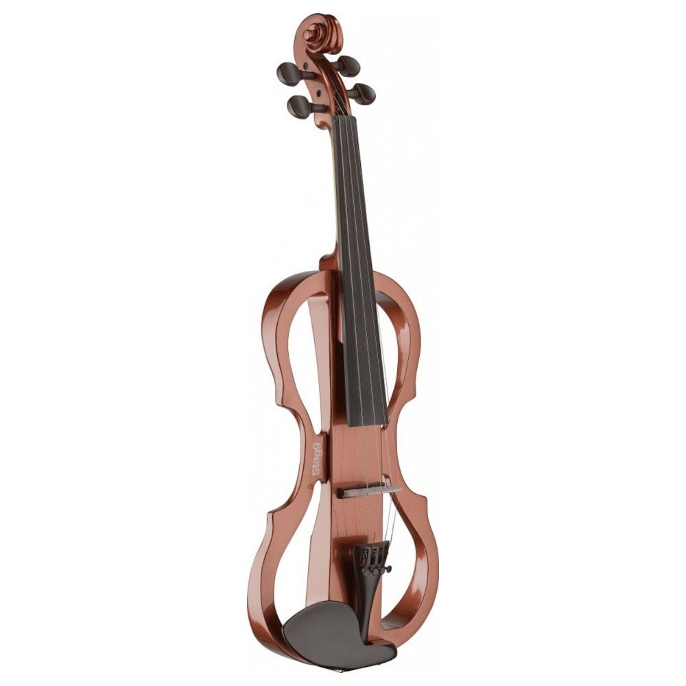Stagg - Pack Violon électrique Stagg EVN X-4/4 violin burst + étui + casque - Violons