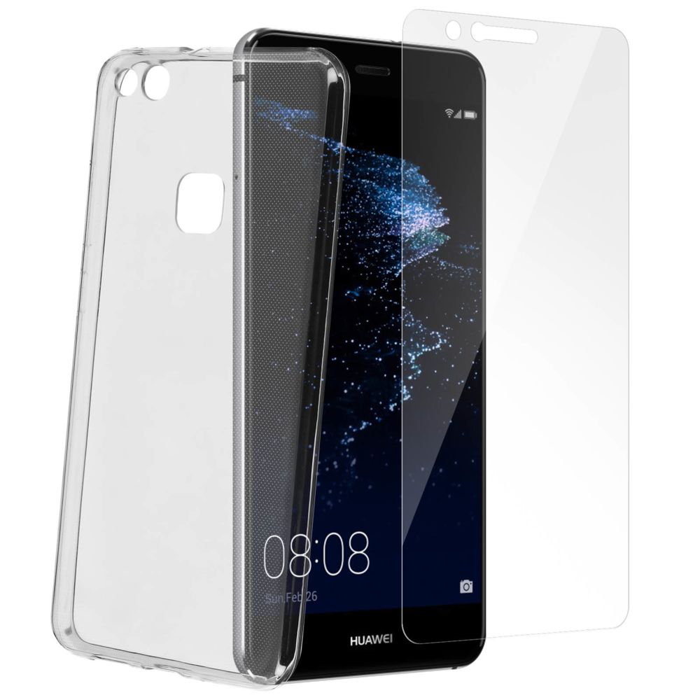 Avizar - Pack de protection Coque + Film verre trempé Huawei P10 Lite - Coque, étui smartphone