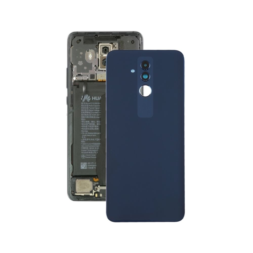 Wewoo - Coque Cache batterie d'origine avec lentille de caméra pour HuMate 20 Lite (bleu) - Autres accessoires smartphone