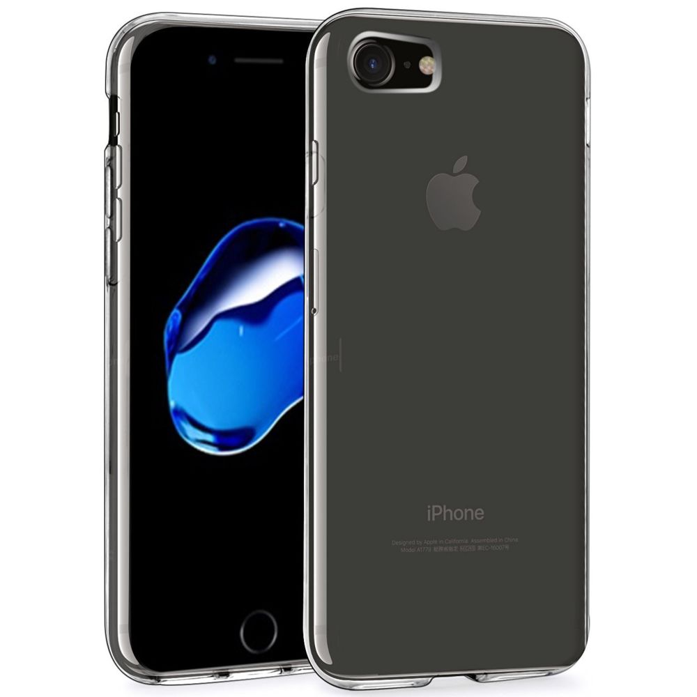 marque generique - Apple iPhone 8 (4.7) Housse Etui Housse Coque de protection Silicone TPU Gel Jelly - Transparent - Autres accessoires smartphone