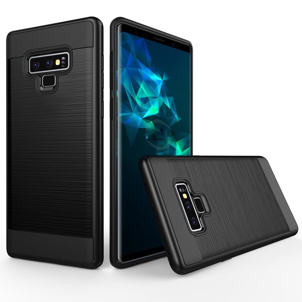 marque generique - Coque en TPU hybride noir pour votre Samsung Galaxy Note 9 - Autres accessoires smartphone