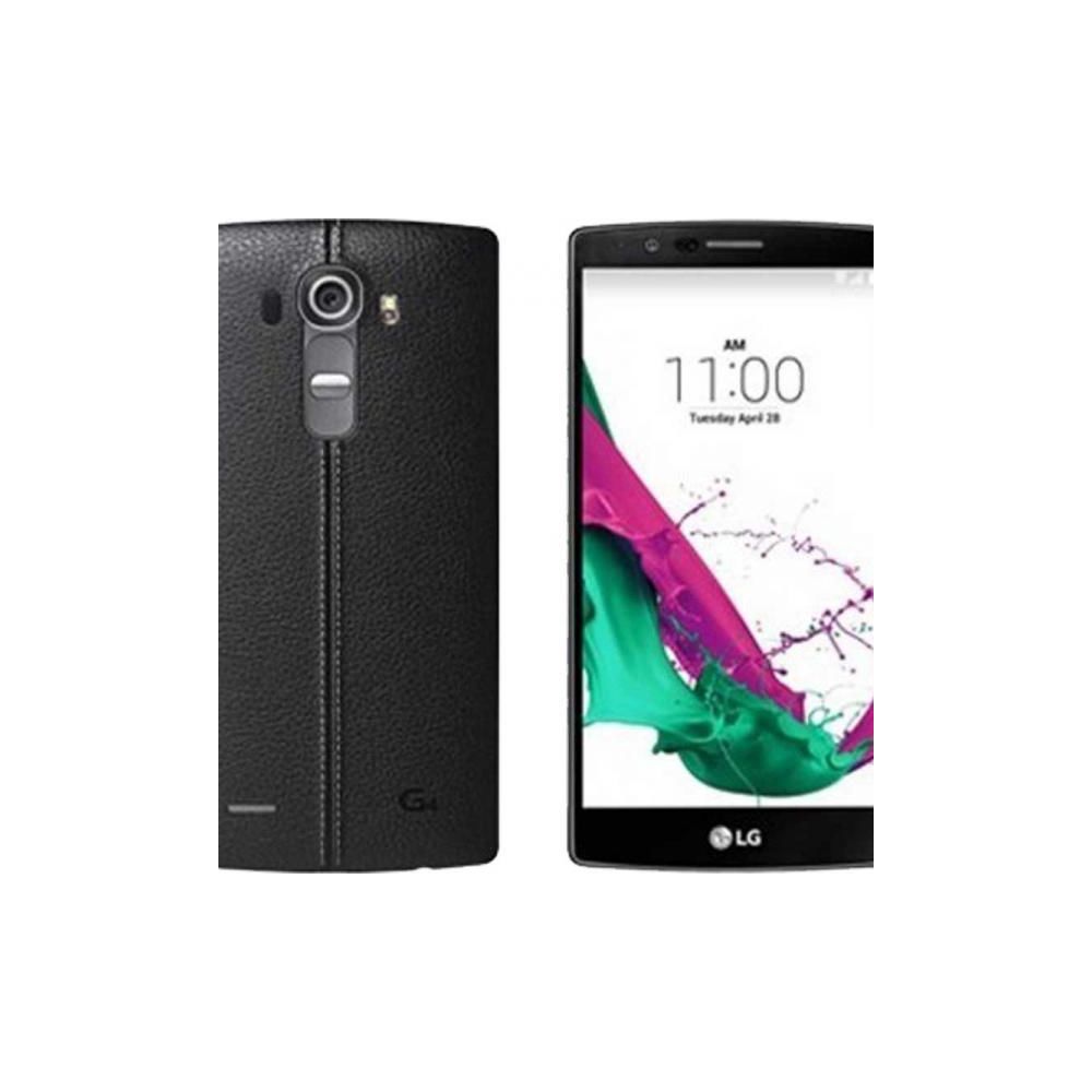 LG - LG H815 G4 4G 32 Go black leather incl. extra gold cover DE - Smartphone Android
