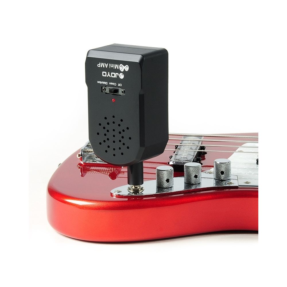 Wewoo - Tuner de guitare 2 W Grand Volume Amplificateur Mini Portable Électrique Basse Haut-parleurs avec Distorsion Timbre, Support MP3 / Écouteur - Métronomes