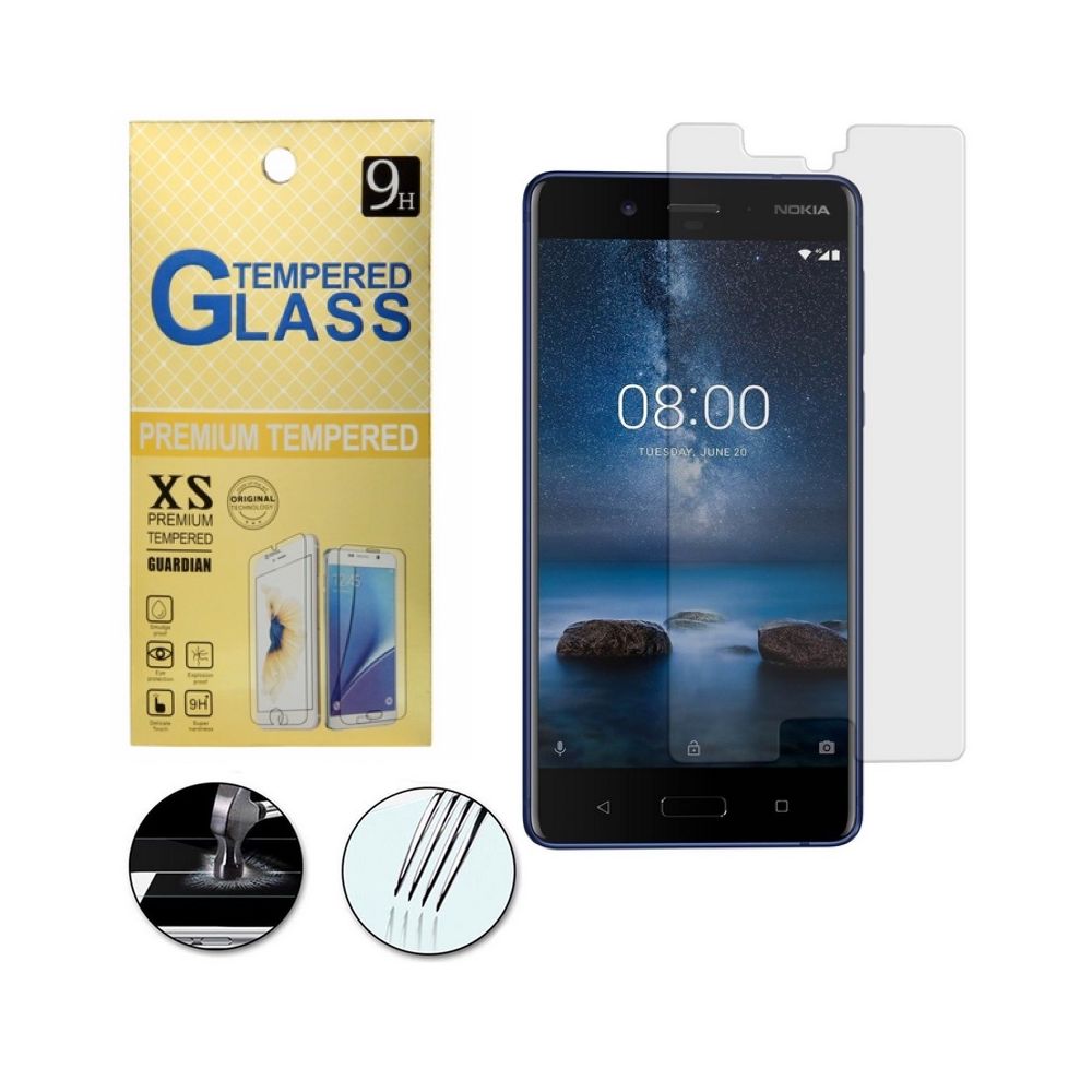 Htdmobiles - Film de protection vitre verre trempe transparent pour Nokia 8 - Protection écran smartphone