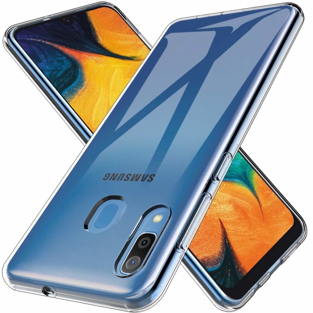 marque generique - Samsung Galaxy A30 Housse Etui Housse Coque de protection Silicone TPU Gel Transparent - Autres accessoires smartphone