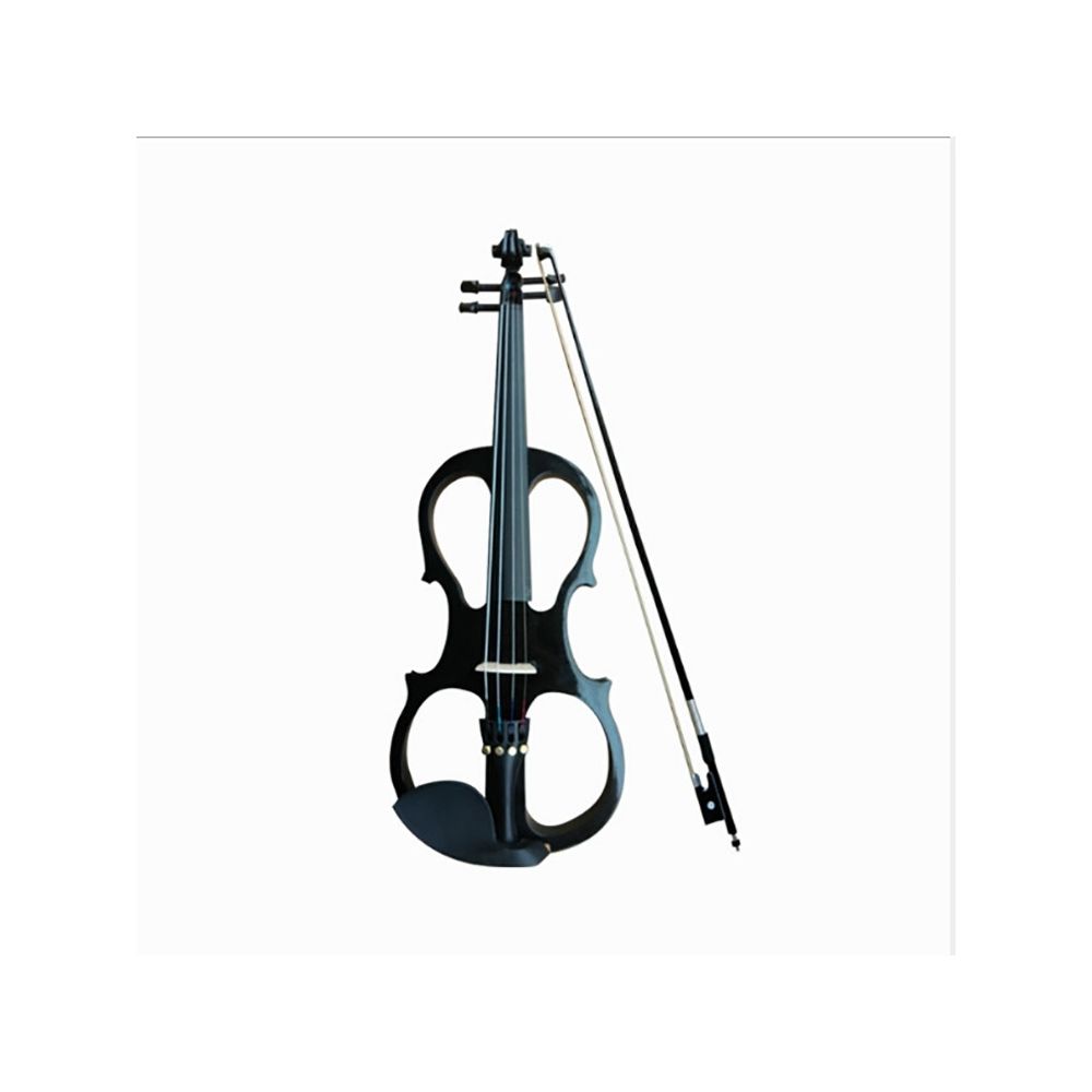 Wewoo - YS030 4/4 Violon électronique manuel en bois pour débutantsavec sac noir - Accessoires instruments à cordes