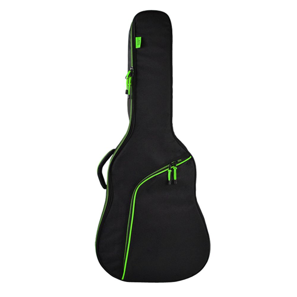 marque generique - étui de transport rembourré imperméable pour guitare sac à dos pour guitare 41 pouces vert - Accessoires instruments à cordes