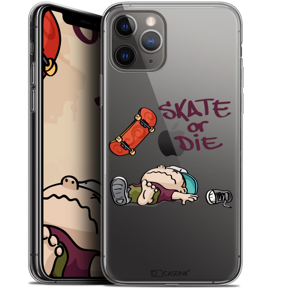 Caseink - Coque Pour Apple iPhone 11 Pro Max (6.5 ) [Gel HD Collection BD 2K16 Design Skate Or Die - Souple - Ultra Fin - Imprimé en France] - Coque, étui smartphone