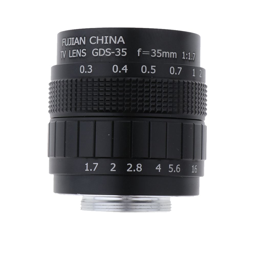 marque generique - 35mm f / 1.7 Objectif de mise au point manuelle pour caméra noir sans miroir à monture C - Amplis monitoring