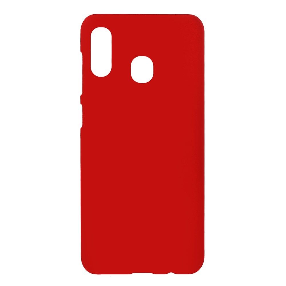 marque generique - Coque en TPU rude rouge pour votre Samsung Galaxy A30 - Coque, étui smartphone