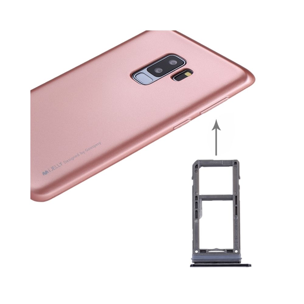 Wewoo - Tiroir de Carte SIM noir pour Samsung Galaxy Note 8 SIM / Micro SD Plateau Pièce détachée - Autres accessoires smartphone