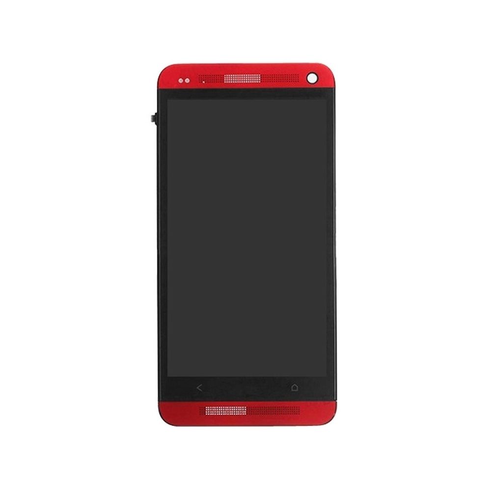 Wewoo - Pour HTC One M7 / rouge 801e pièce détachée LCD Affichage + Écran Tactile Digitizer Assemblée avec Remplacement de Cadre - Autres accessoires smartphone