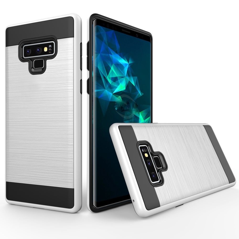 marque generique - Coque en TPU hybride blanc pour votre Samsung Galaxy Note 9 - Autres accessoires smartphone