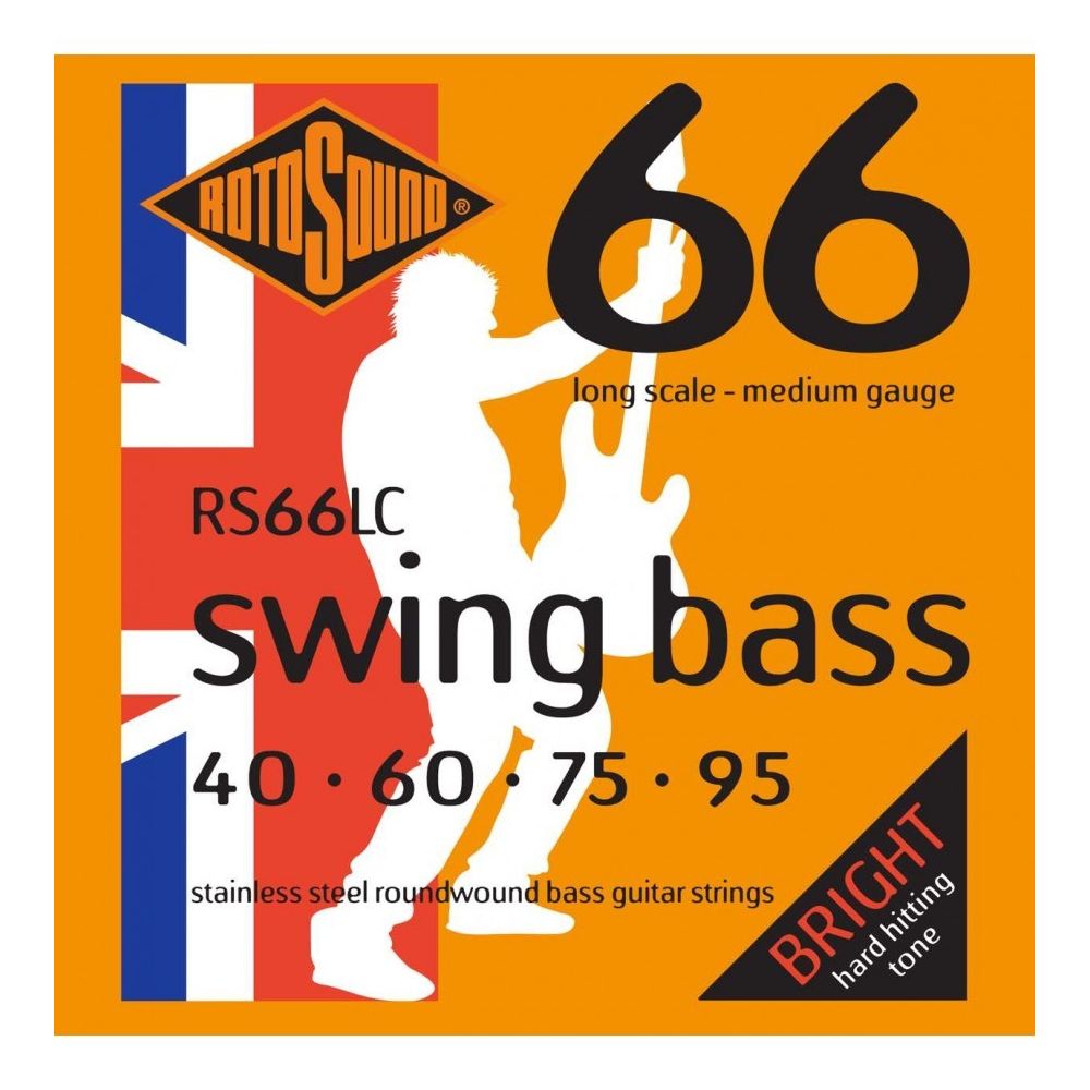 Rotosound - Rotosound 66LC Swing Bass Medium 40-95 - Accessoires instruments à cordes