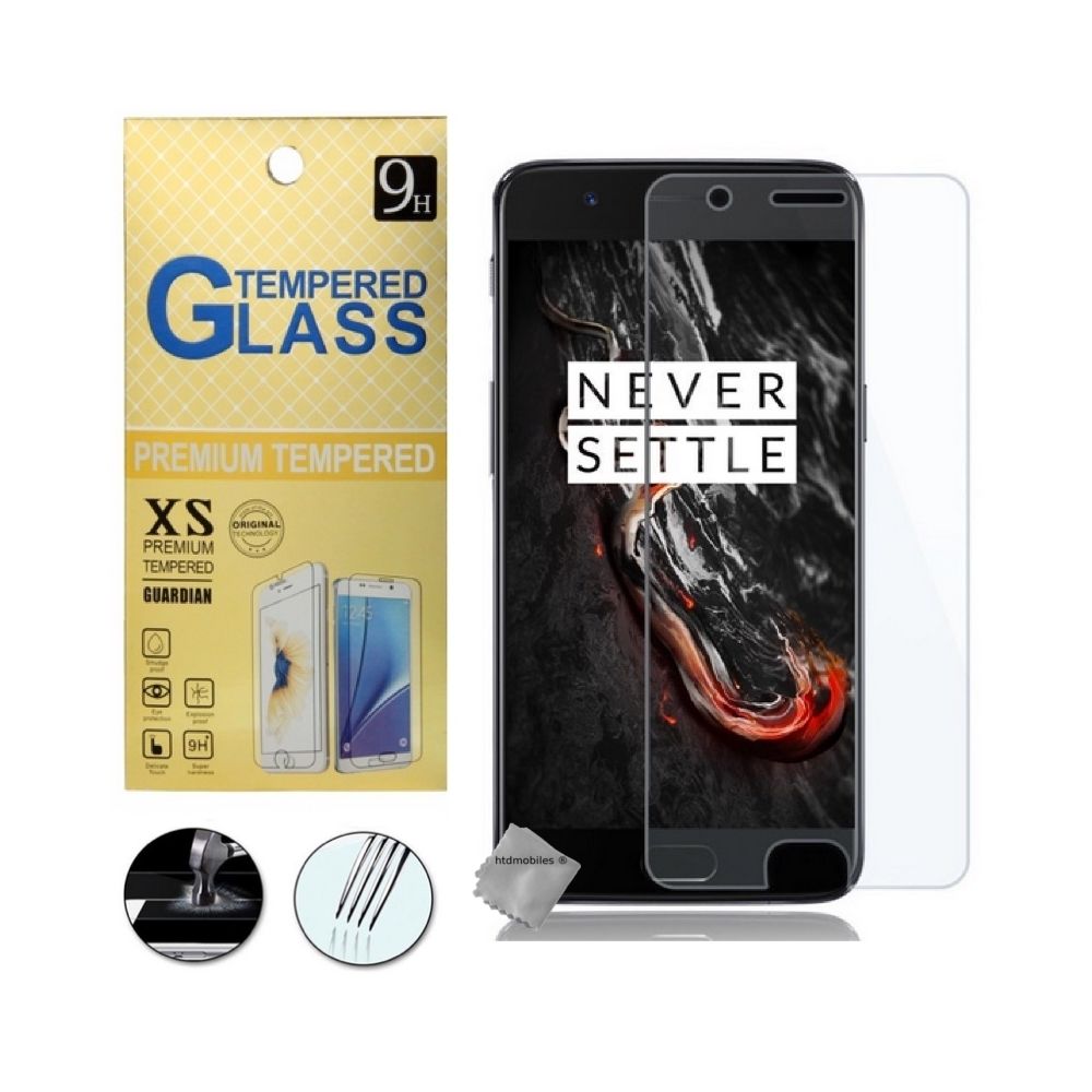 Htdmobiles - Film de protection vitre verre trempe transparent pour OnePlus 5 - Protection écran smartphone