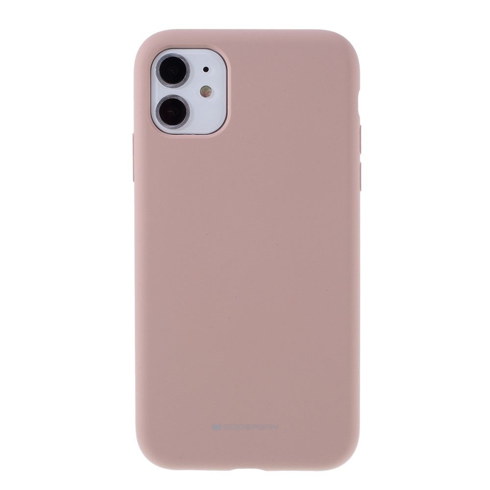 Mercury Goospery - Coque en silicone rose pour votre Apple iPhone 11 6.1 pouces - Coque, étui smartphone