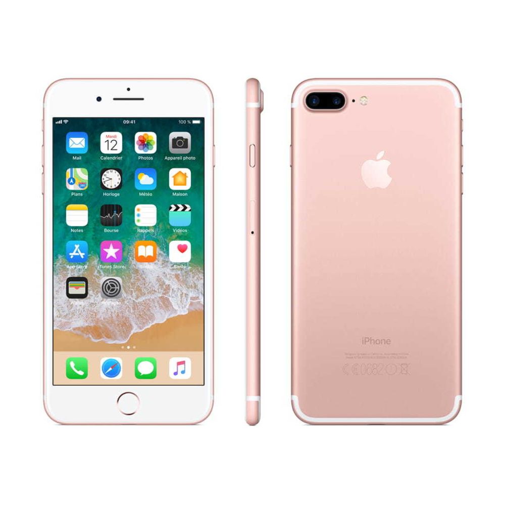 Apple - iPhone 7 Plus - 128 Go - MN4U2ZD/A - Or Rose - iPhone