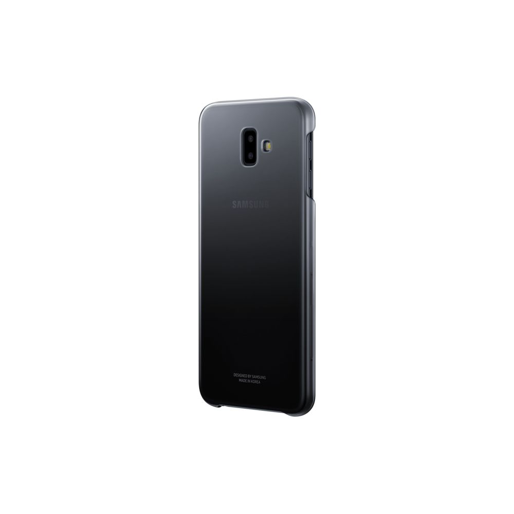Samsung - Coque rigide Evolution pour Samsung Galaxy J6+ - EF-AJ610CB - Noir - Coque, étui smartphone