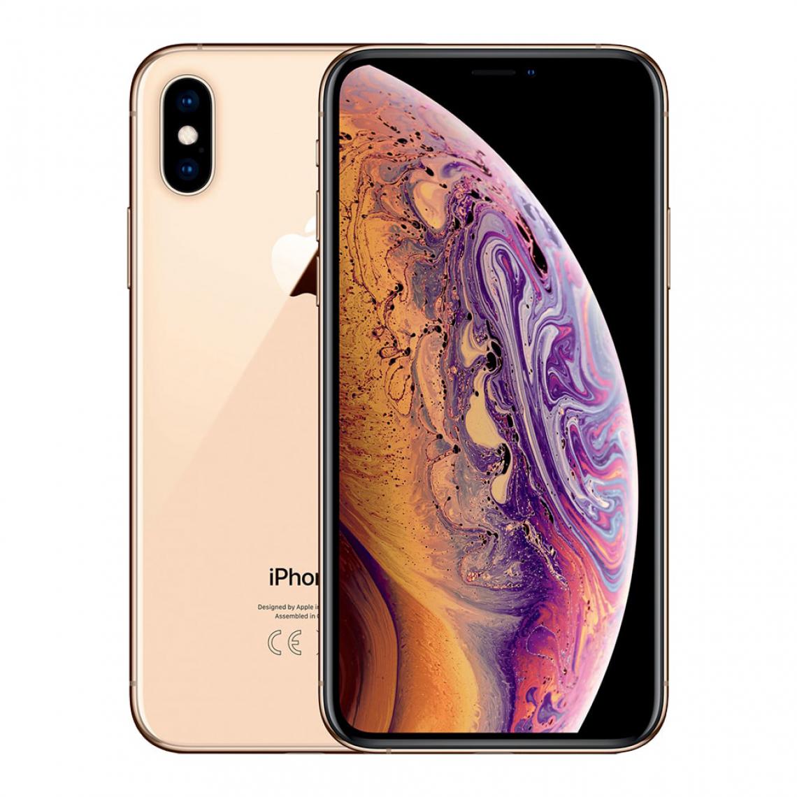 Apple - iPhone XS d'Apple, 64GB, Or - iPhone