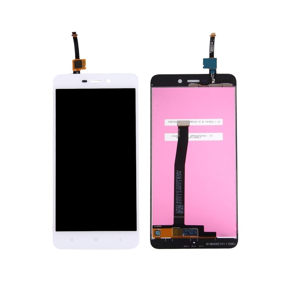 Wewoo - Pièce détachée pour Xiaomi Redmi 4A blanc écran LCD + tactile Digitizer Assemblée - Autres accessoires smartphone