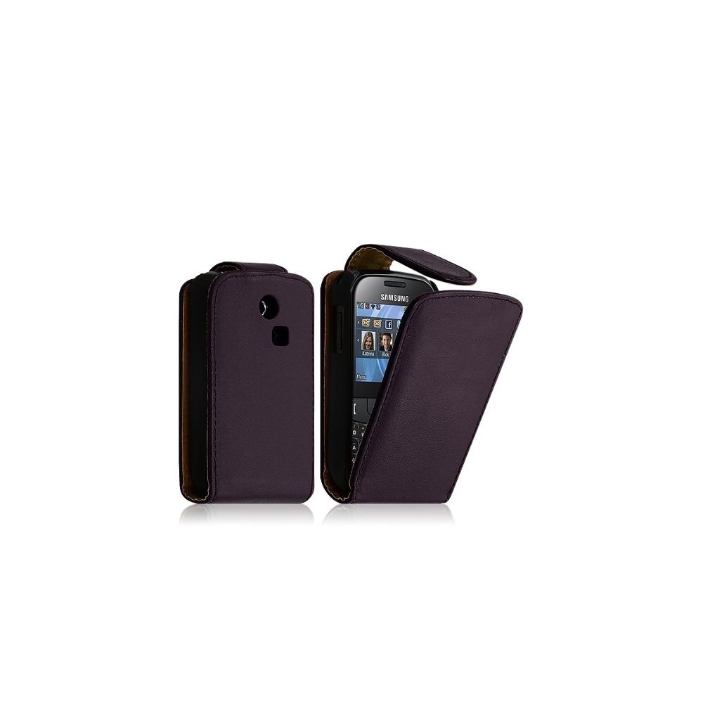 Karylax - Housse coque étui pour Samsung Chat 335 S3350 Couleur Violet Foncé - Autres accessoires smartphone