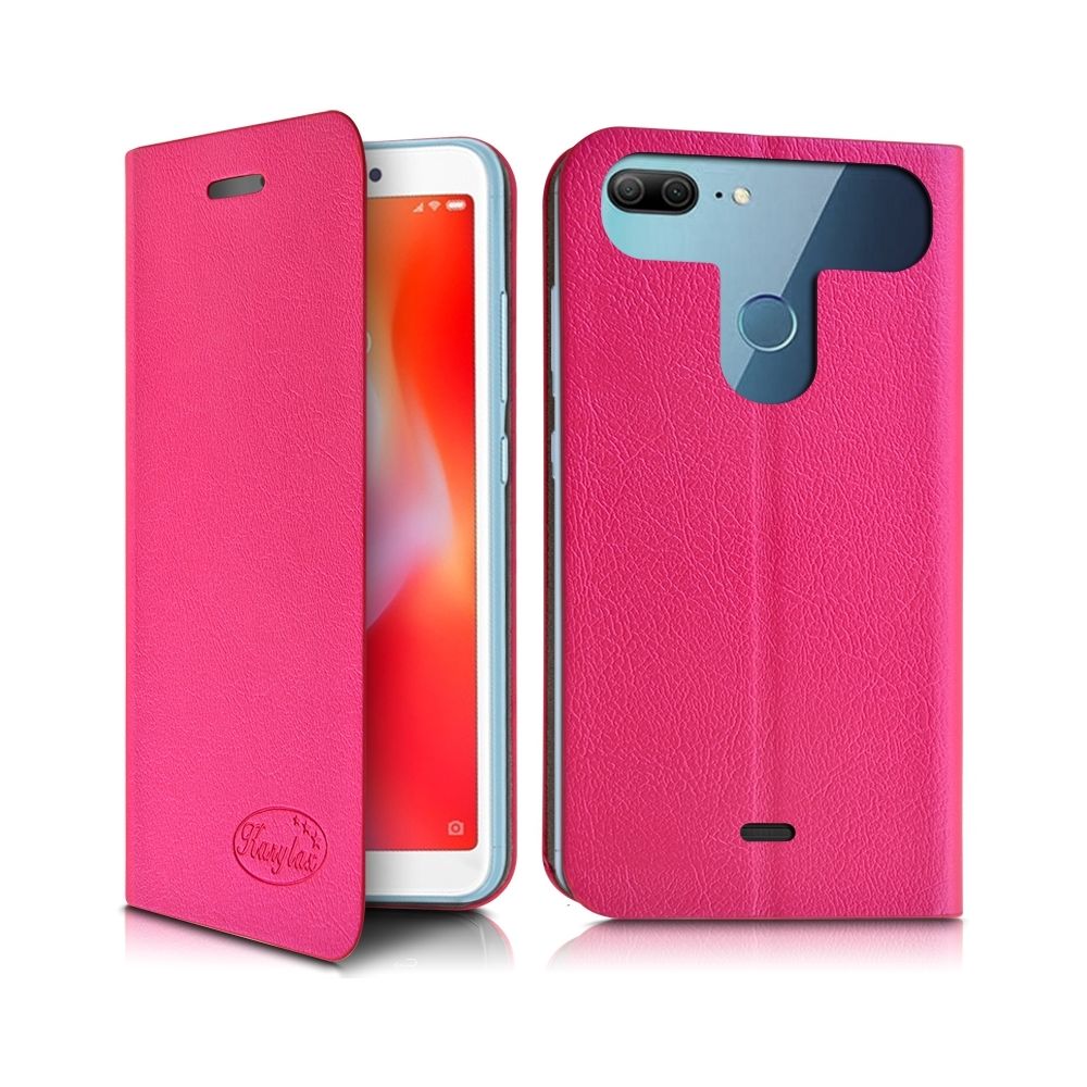 Karylax - Etui à Rabat Couleur Rose (Ref.4-C) pour Smartphone Vernee M5 - Autres accessoires smartphone