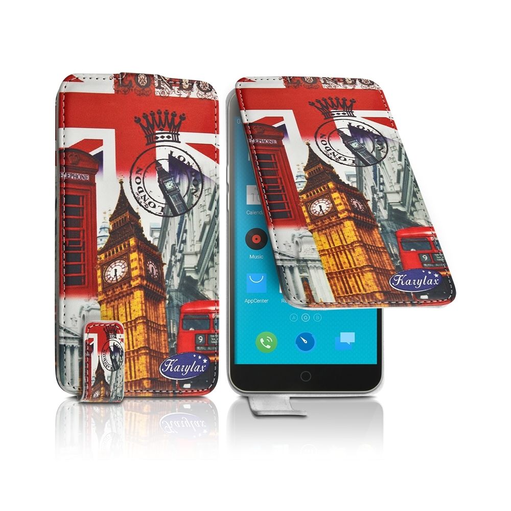 Karylax - Housse Etui Clapet à Motif ZA03 Universel M pour Meizu M1 Note - Autres accessoires smartphone