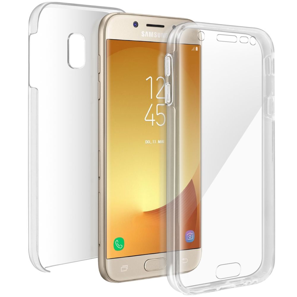 Avizar - Coque Galaxy J5 2017 Protection intégrale avant + arrière ultra-transparente - Coque, étui smartphone