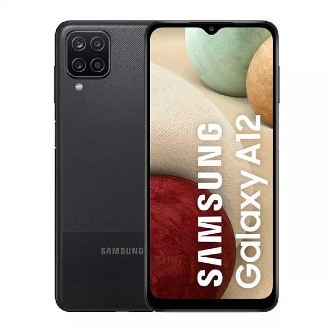 Samsung - Samsung Galaxy A12 4Go/128Go Noir Dual SIM A125F - Smartphone Android
