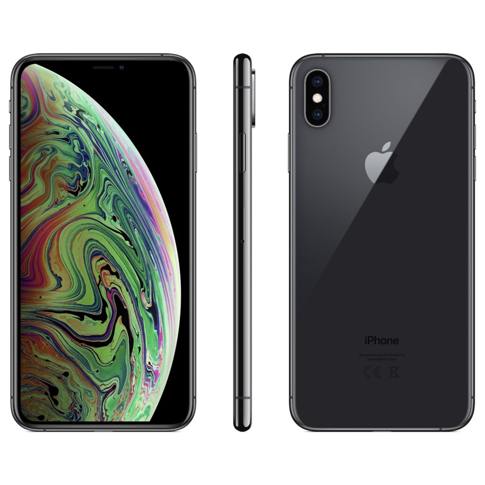 Apple - iPhone XS Max - 512 Go - Gris Sidéral - Reconditionné - iPhone