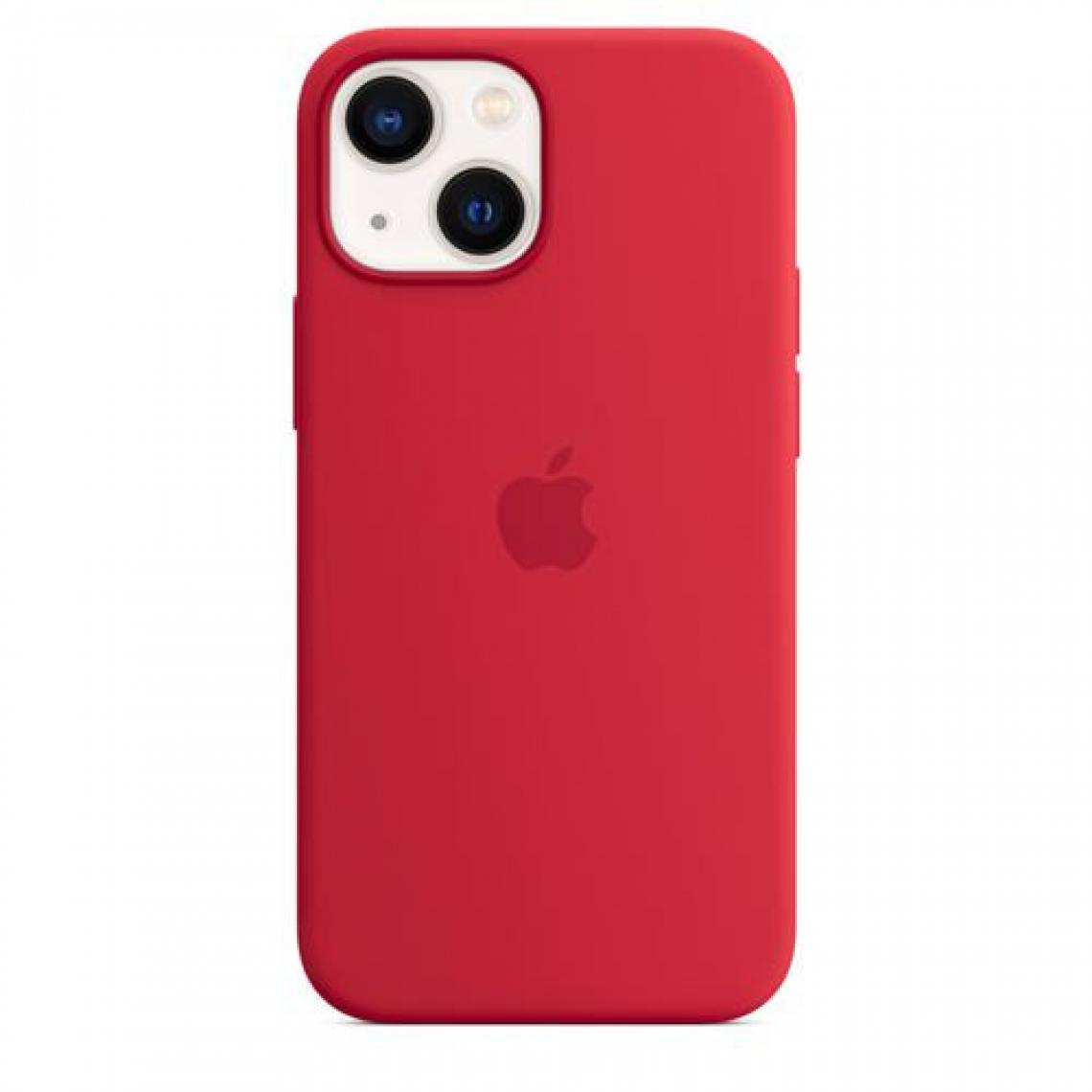 Apple - Coque iPhone Coque Silicone MagSafe iPhone13 Mini- Product Red - Coque, étui smartphone