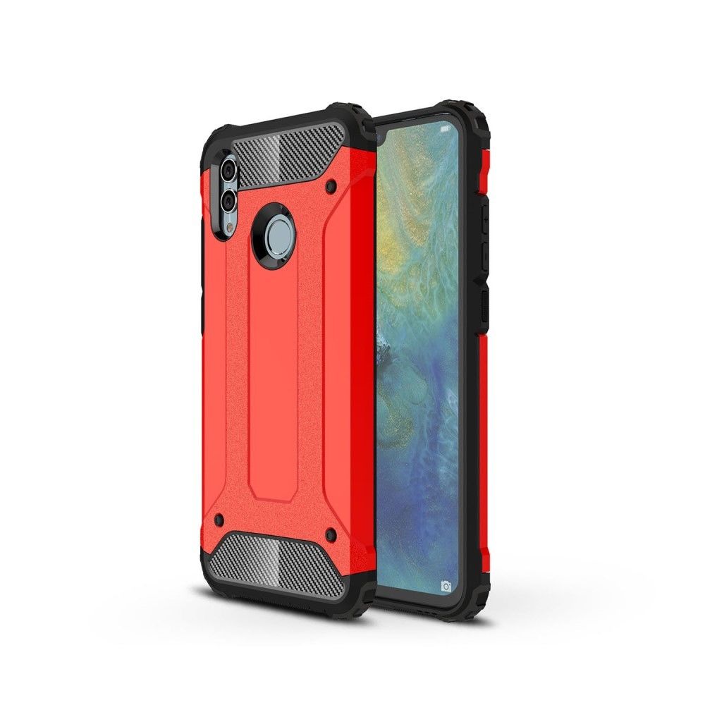 marque generique - Coque en TPU armure de protection hybride rouge pour votre Huawei Honor 10 Lite/P Smart (2019) - Autres accessoires smartphone