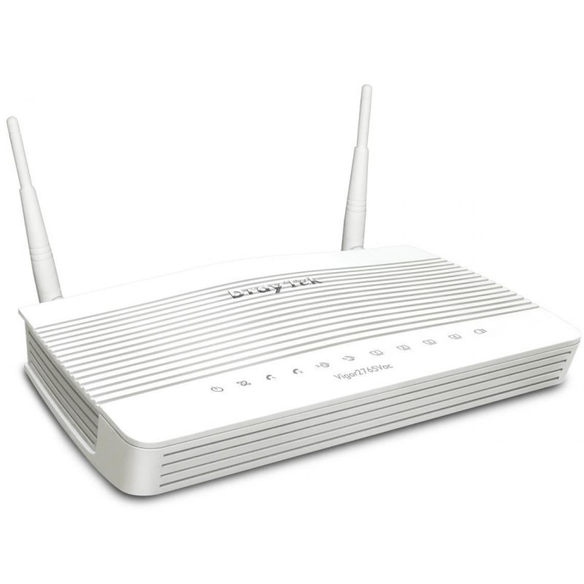 Inconnu - Draytek Vigor2765ac routeur sans fil Gigabit Ethernet Bi-bande (2,4 GHz / 5 GHz) Blanc - Modem / Routeur / Points d'accès