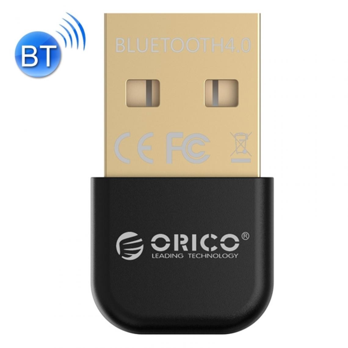 Wewoo - BTA-403 3 Mbps Vitesse de noir transfert USB Bluetooth 4.0 Adaptateur - Carte réseau