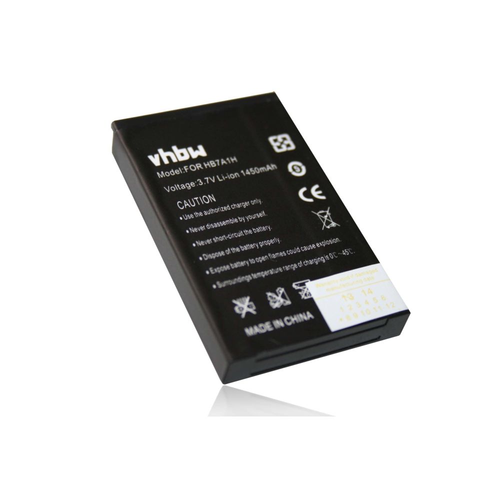 Vhbw - Batterie LI-ION 1450mAh pour HUAWEI E583, MiFi E583C Wireless Pointer, R201 remplace HB7A1H - Modem / Routeur / Points d'accès
