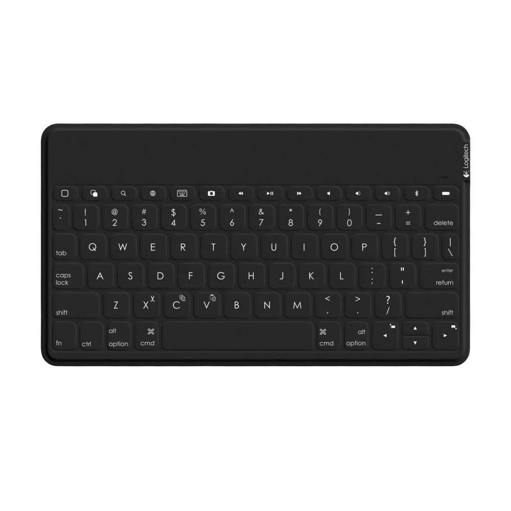 Logitech - Logitech Keys-To-Go clavier pour téléphones portables Noir QWERTY Néerlandais, Anglais britannique Bluetooth - Clavier