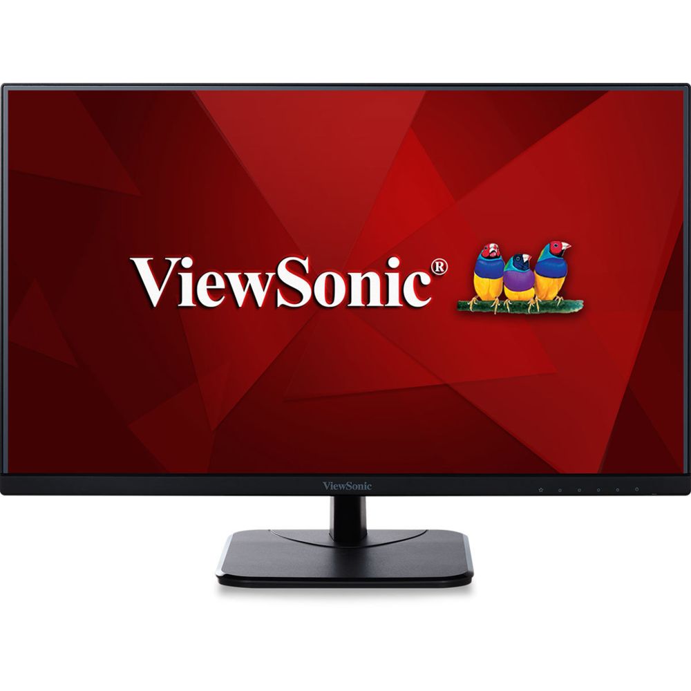 Viewsonic - ViewSonic Moniteur 27 pouce bord fin, dalle IPS, VGA, HDMI, Display port et haut-parleur, noir matt - Moniteur PC