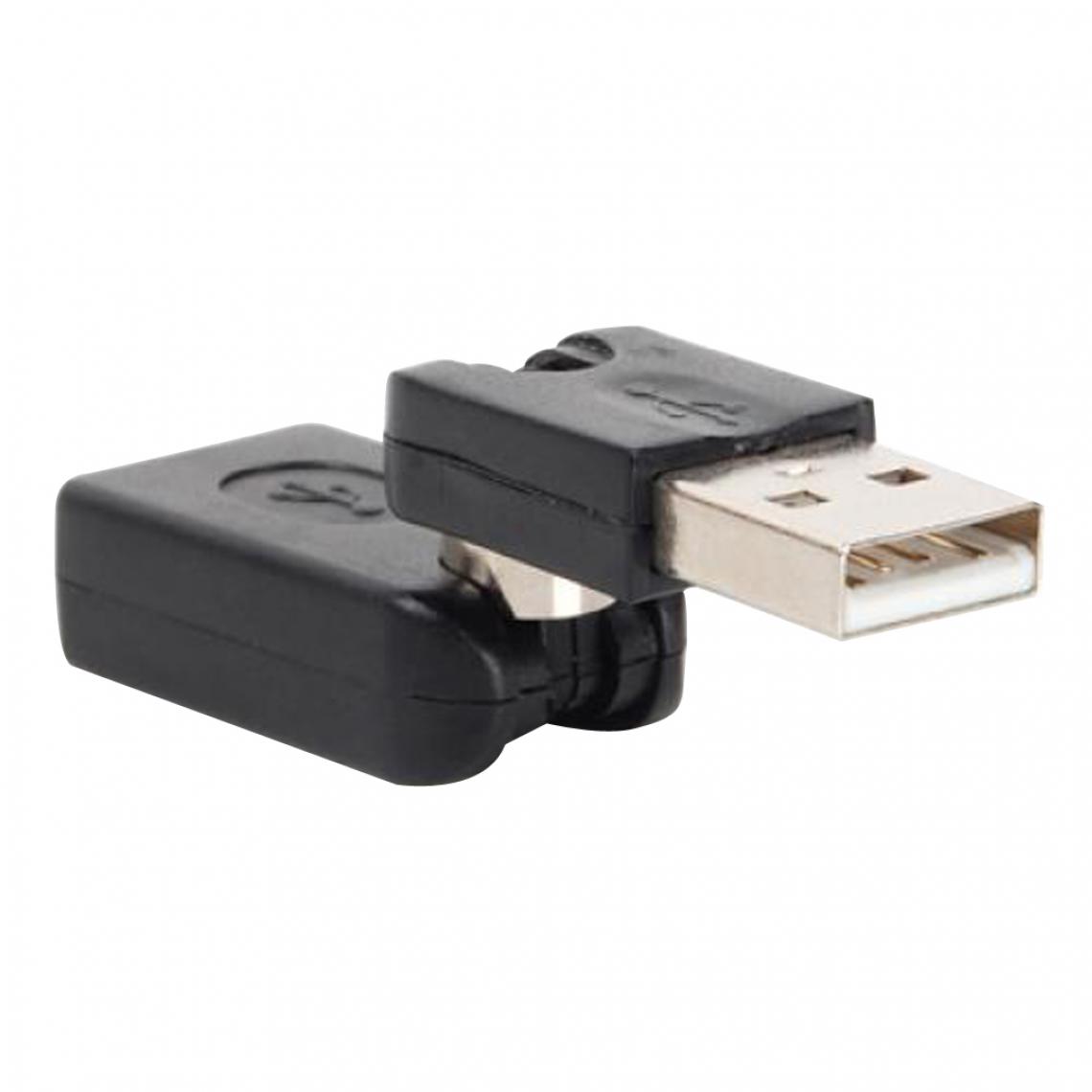 marque generique - Adaptateur Convertisseur USB 2.0 Câble Pivotante Mâle vers Femelle Torsion - Hub