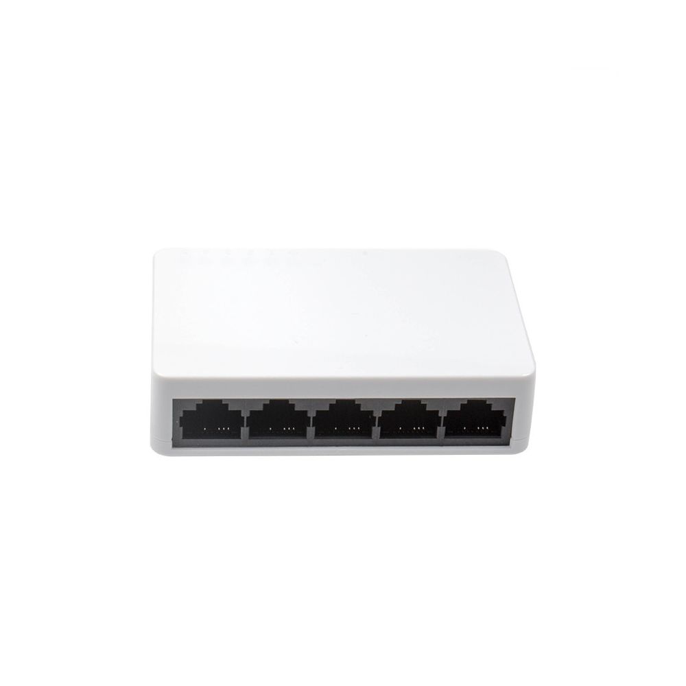 Wewoo - Commutateur Fast Ethernet 5 ports 10/100 Mbits / s - Modem / Routeur / Points d'accès