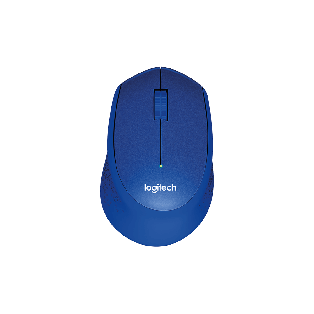 Logitech - Logitech M330 SILENT PLUS Blue - Souris