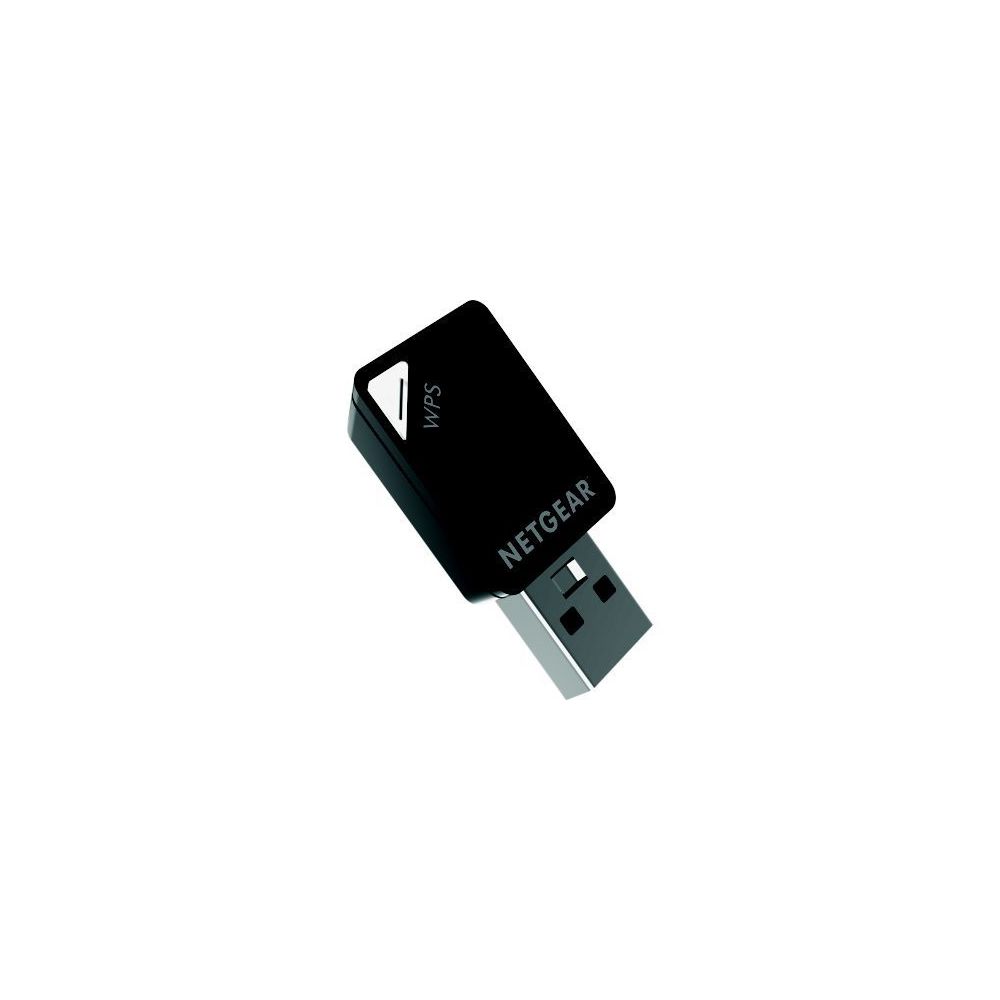 Netgear - Mini clé USB Wifi - A6100-100PES - Noir - Clé USB Wifi