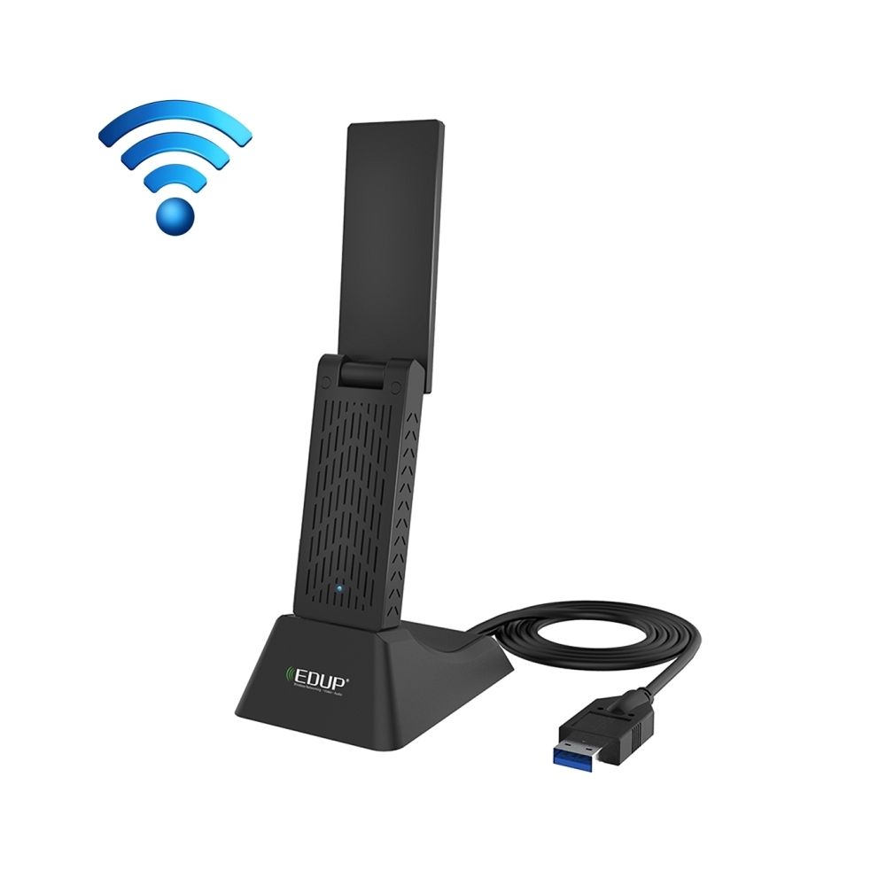 Wewoo - Adaptateur EP-AC1675 WiFi double bande USB3.0 AC1900Mbps 2,4 GHz et 5,8 GHz Carte réseau externe - Clé USB Wifi