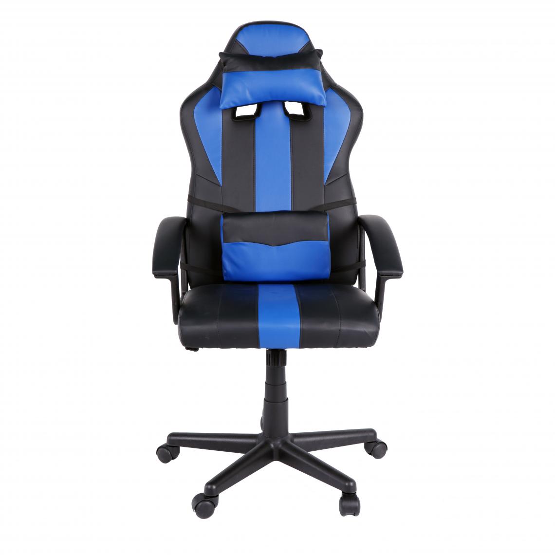 Beneffito - GHOST - Chaise de bureau GAMER - Bleu - Chaise gamer